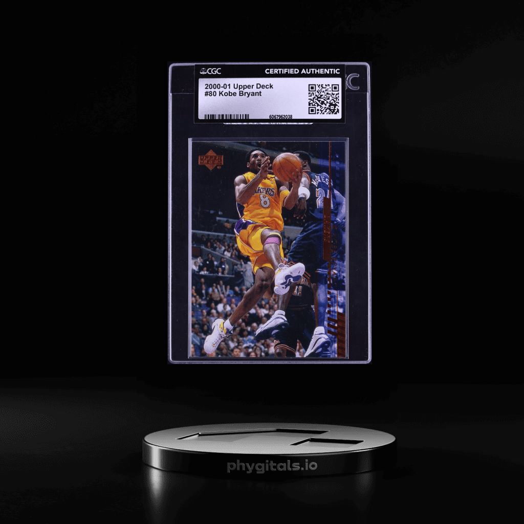 2000 Upper Deck Basketball Kobe Bryant #80 CGC AUTH - Main Image