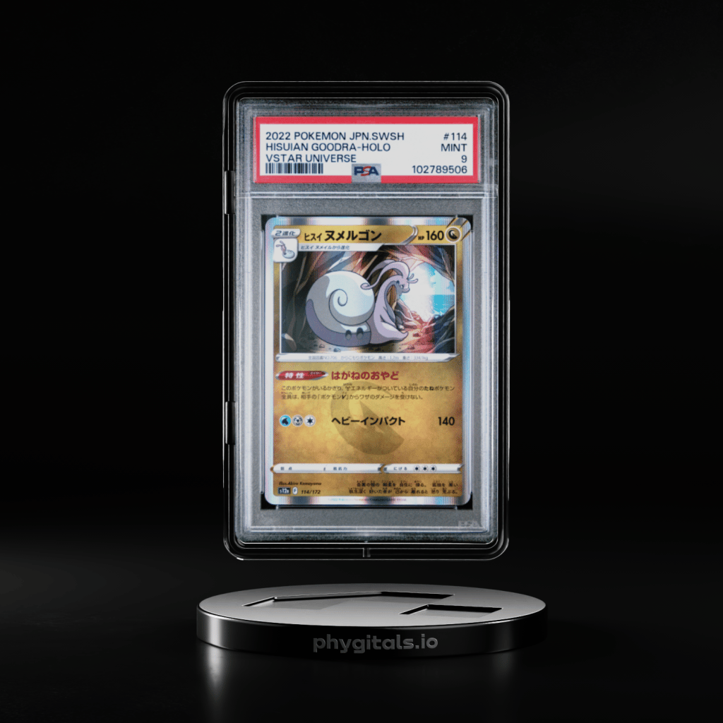 2022 POKEMON JPN SWORD & SHIELD VSTAR UNIVERSE #114 HISUIAN GOODRA-HOLO PSA 9 - Main Image