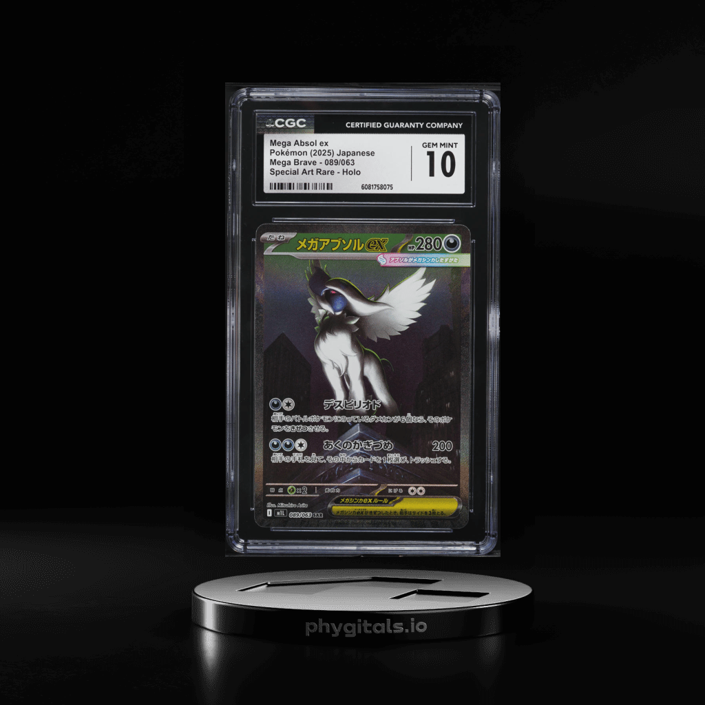 2025 Pokemon Japanese Mega Brave SAR Mega Absol ex #89 CGC 10 GEM MINT - Main Image