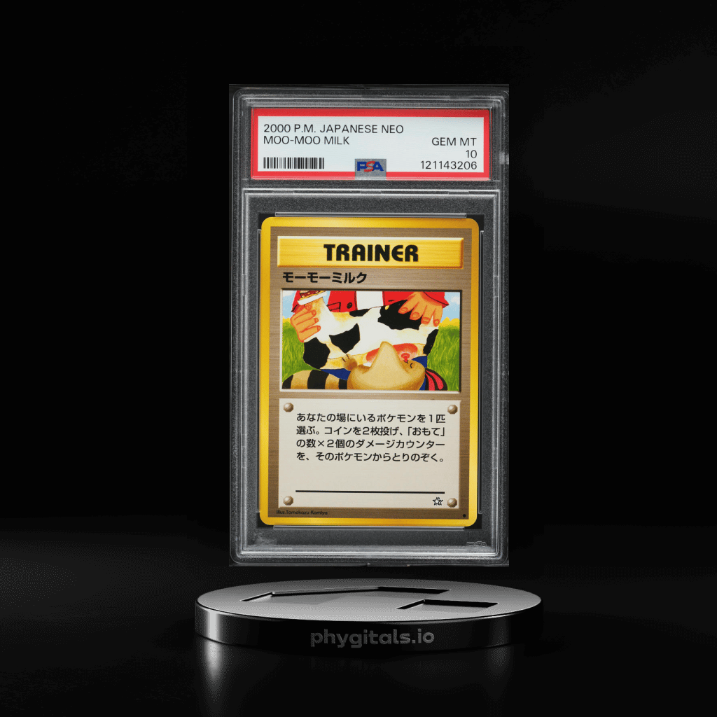 2000 Pokemon Japanese Gold Silver To A New World Moo-Moo Milk PSA 10 GEM MINT - Main Image
