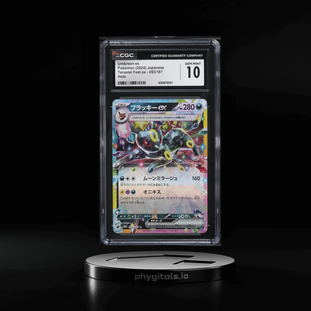 2024 Pokemon Japanese SV Terastal Fest ex Holo Umbreon ex #93 CGC 10 GEM MINT - Main Image