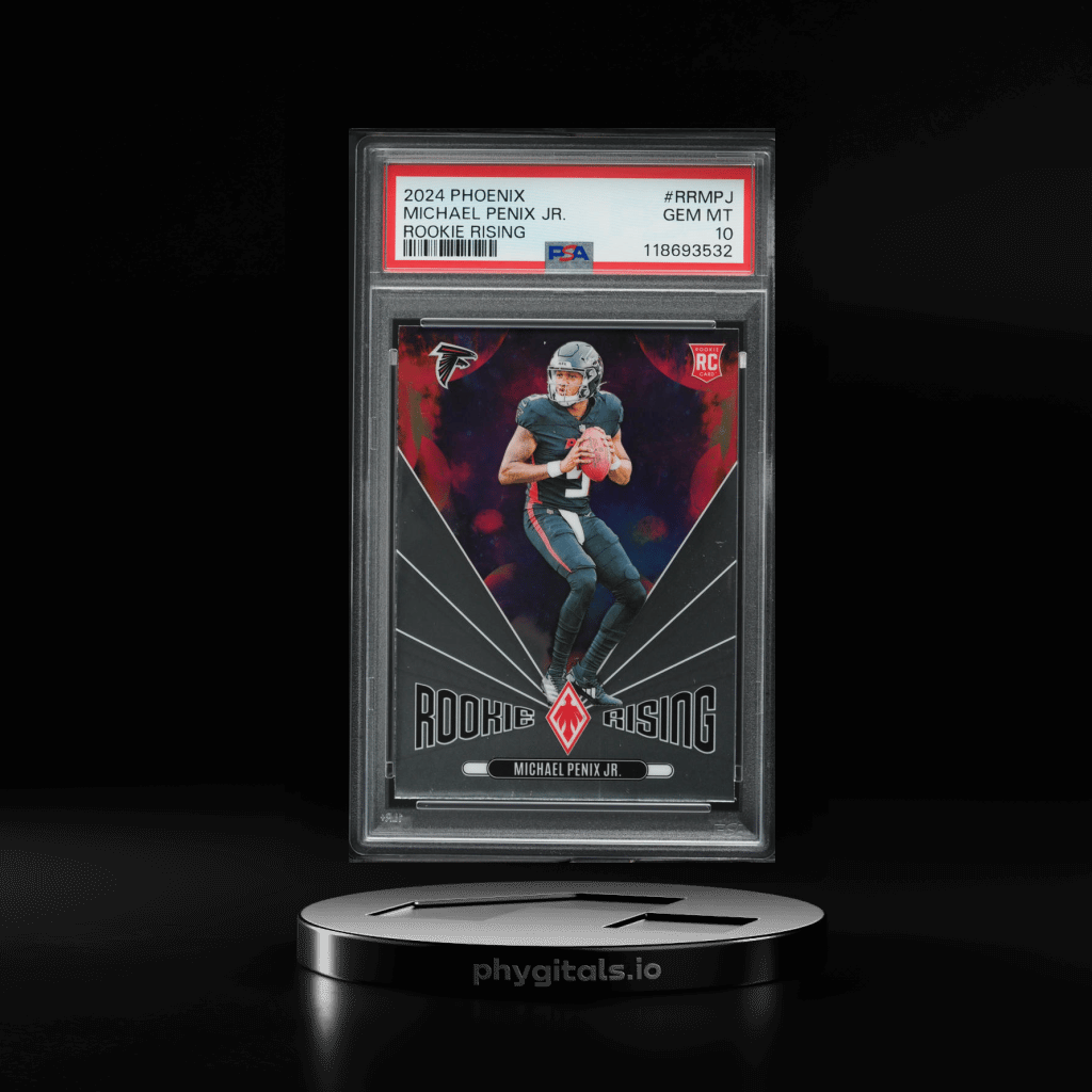 2024 Panini Phoenix Rising Michael Penix Jr ROOKIE #RRMPJ PSA 10 GEM MINT - Main Image