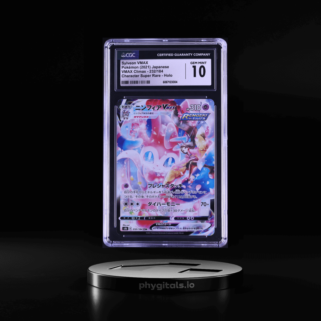 2021 Pokemon Japanese SWSH VMAX Climax Alt Art Sylveon VMAX #232 CGC 10 GEM MINT - Main Image