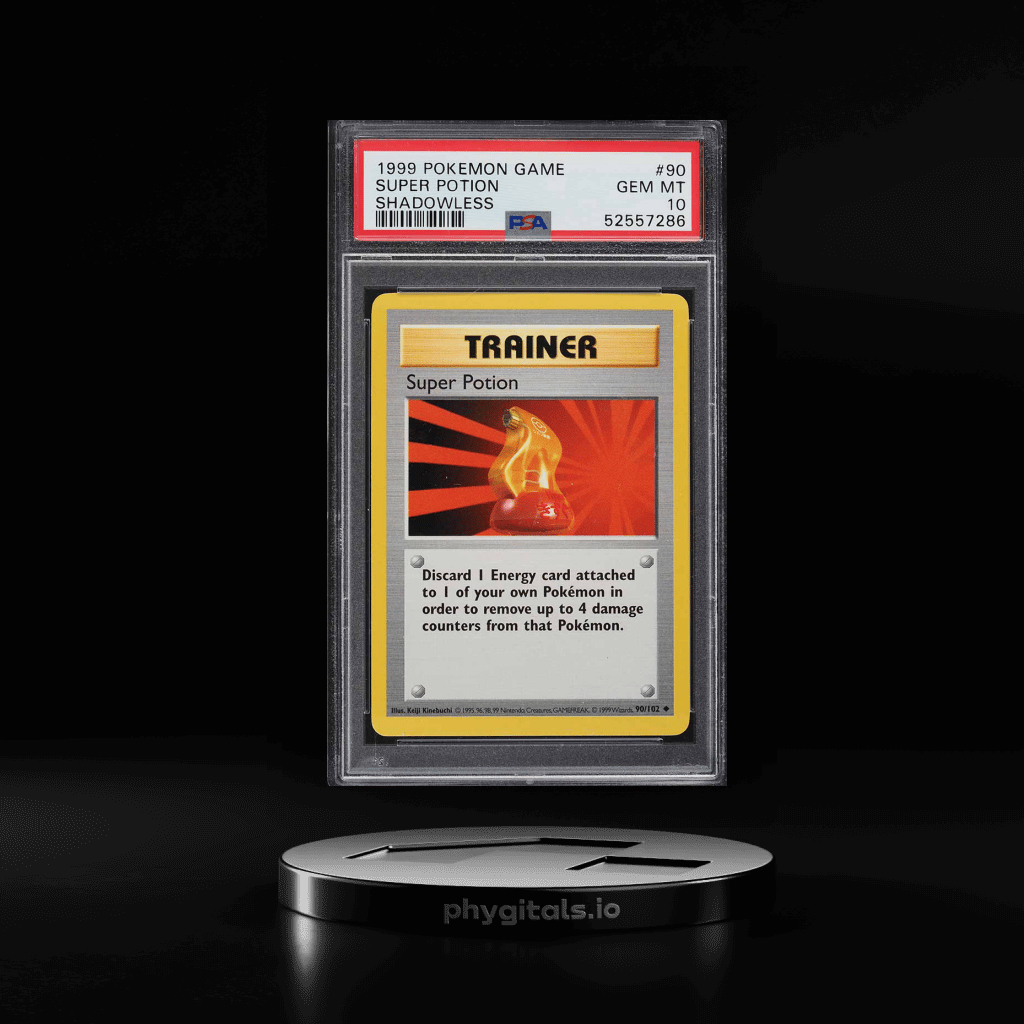 1999 Pokemon Base Set Shadowless Super Potion #90 PSA 10 GEM MINT - Main Image