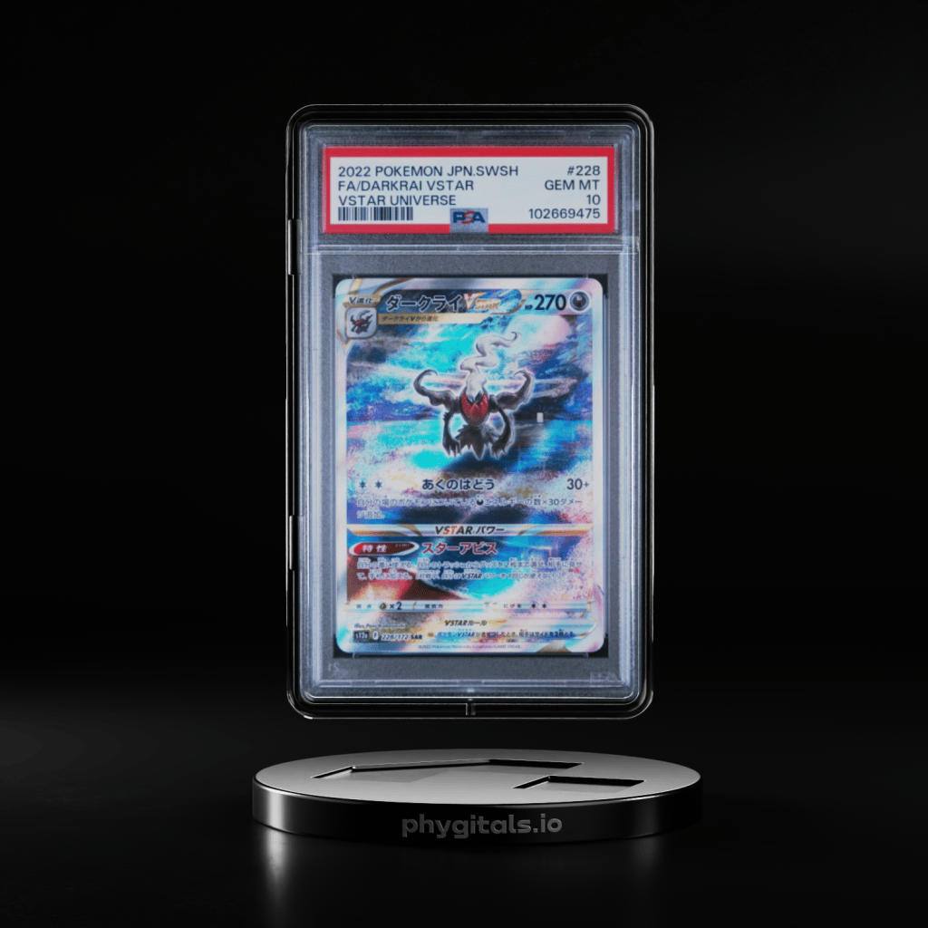 2022 POKEMON JPN SWORD & SHIELD VSTAR UNIVERSE FULL ART/DARKRAI VSTAR PSA 10 - Main Image