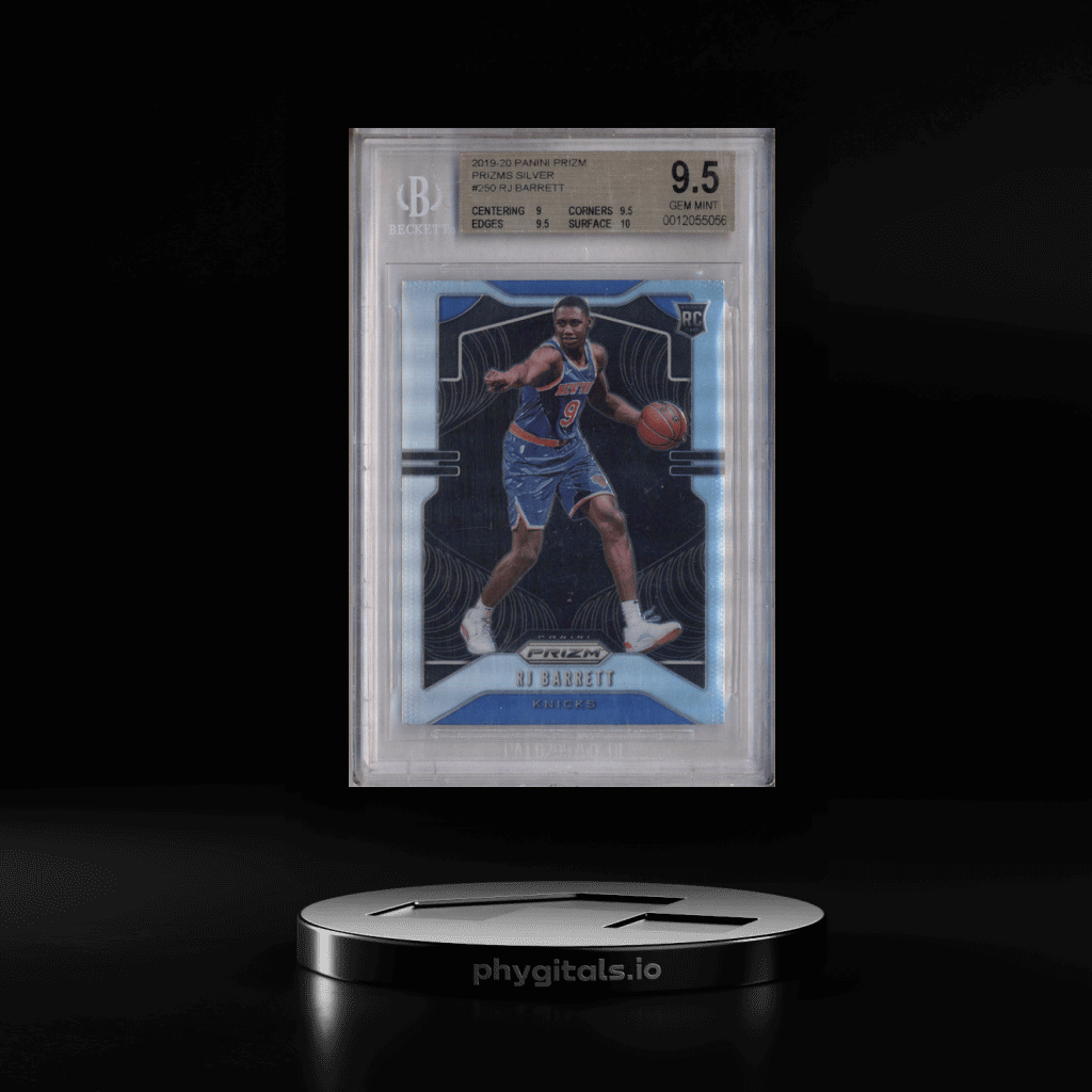 2019 Panini Prizm Silver #250 RJ Barrett RC Rookie BGS 9.5 - Main Image