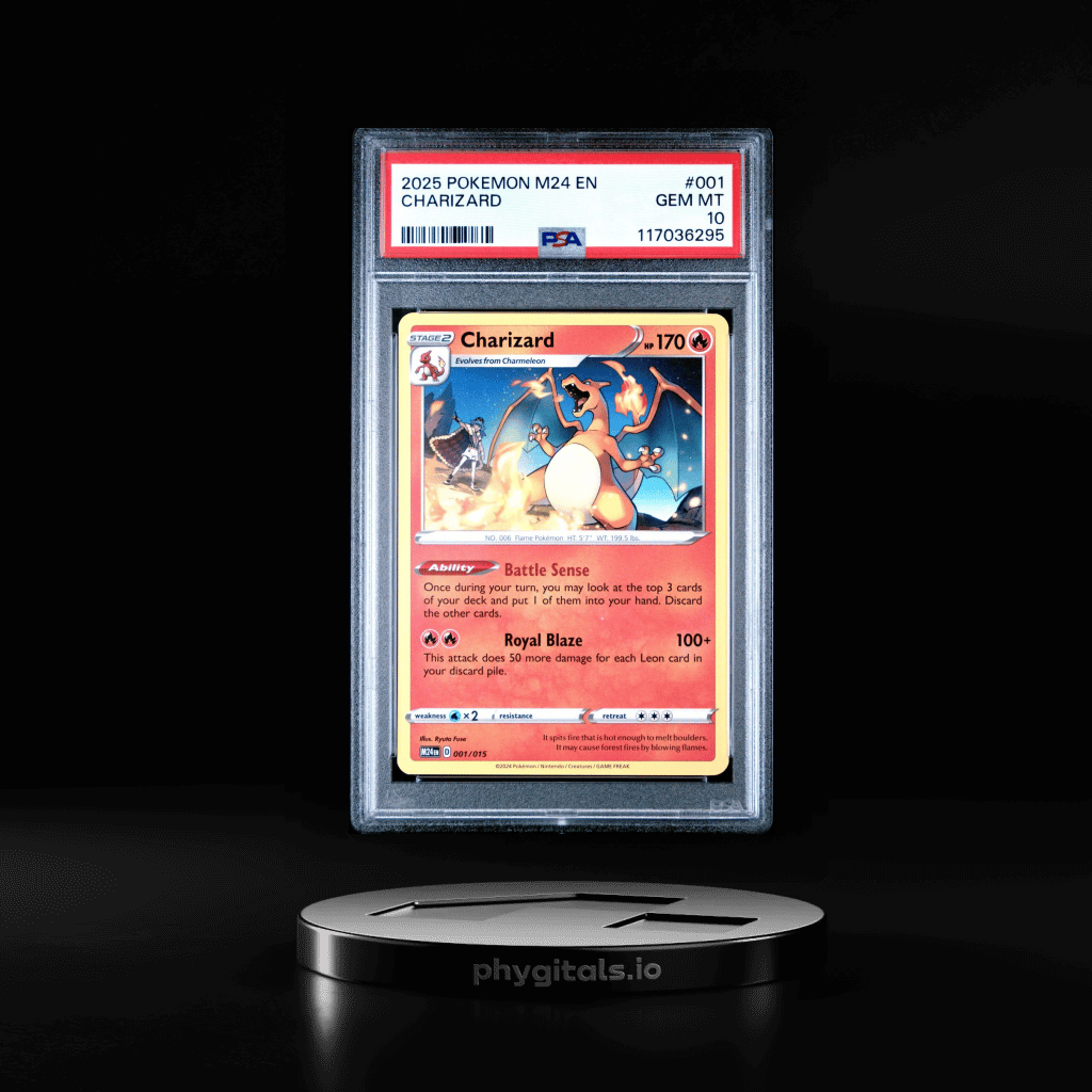 2025 POKEMON M24 EN-MCDONALD'S COLL #001 CHARIZARD PSA 10 - Main Image