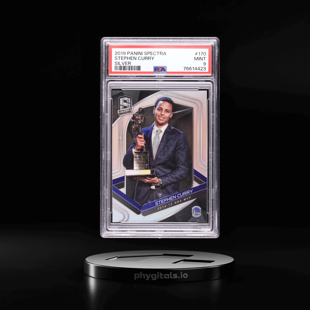 2019 Panini Spectra Silver Stephen Curry #170 PSA 9 MINT - Main Image