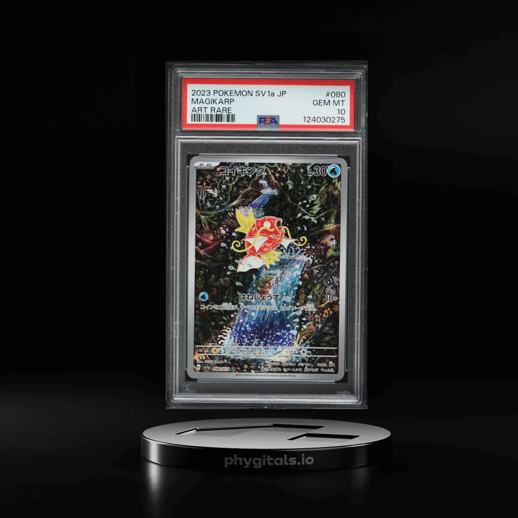2023 Pokemon Japanese SV Triplet Beat AR Magikarp #80 PSA 10 GEM MINT - Main Image