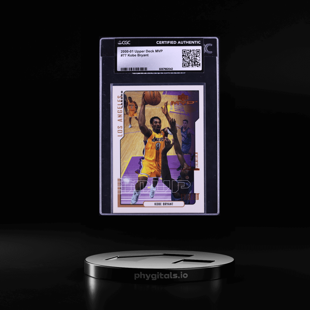 2000 Upper Deck MVP Kobe Bryant #77 CGC AUTH - Main Image