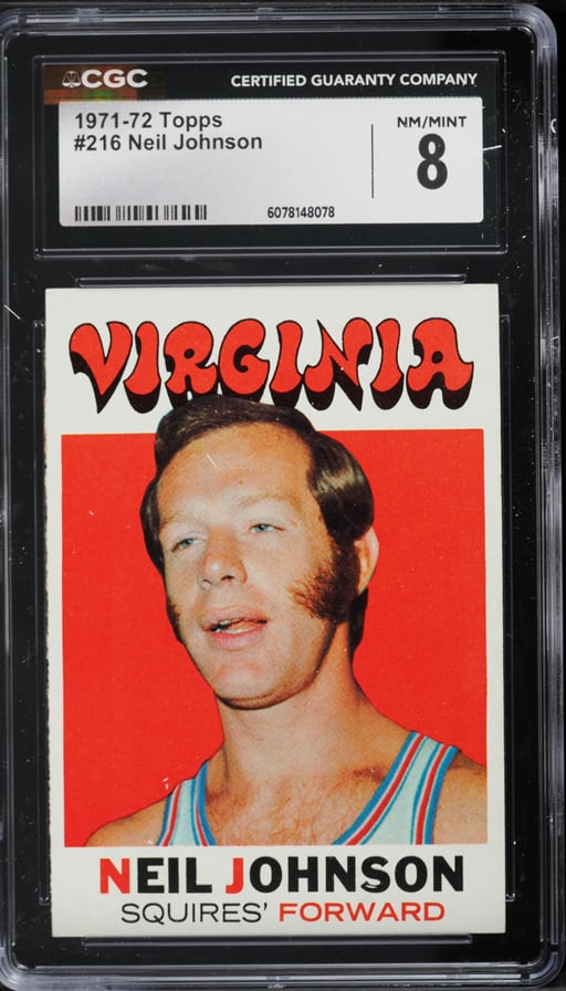 1971 Topps Basketball Neil Johns...