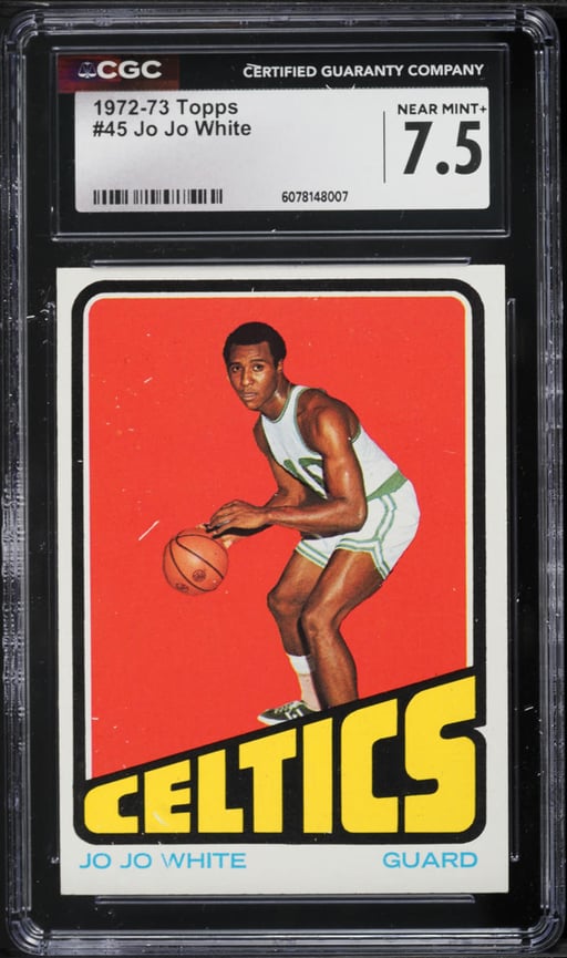 1972 Topps Basketball Jo Jo Whit...