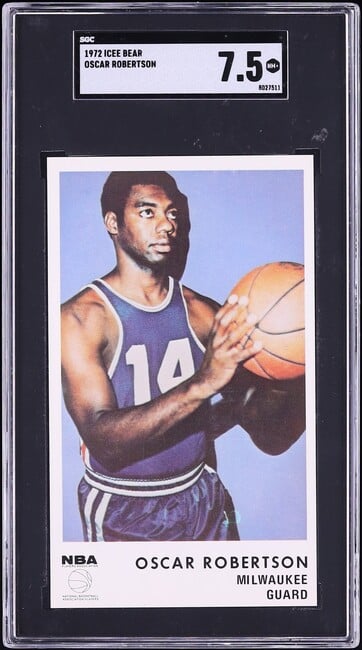 1972 Icee Bear Basketball Oscar ...