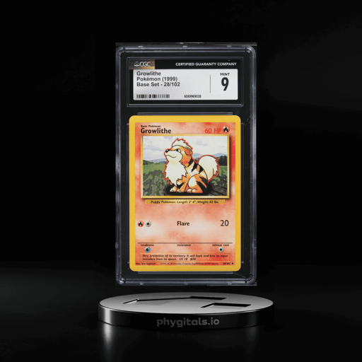 1999 Pokemon Base Set Growlithe ...